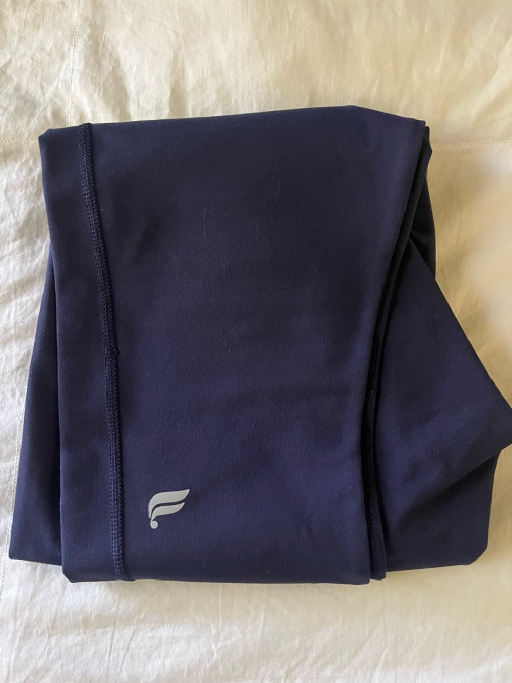 Fabletics Define PowerHold® High-Waisted 7/8 Leggings Navy Like New